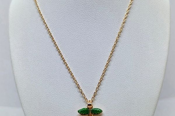 Collar Cereza Doble